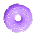 Small purple hexagon background shape